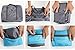 HEXIN Unisex Waterproof Nylon Travel Duffle Bag 32L Portable Storage Luggage