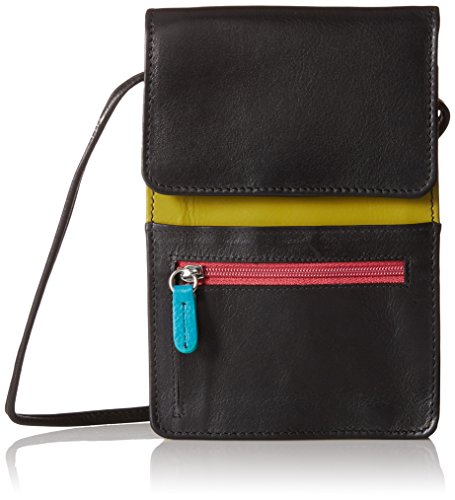 Leather Crossbody Wallet