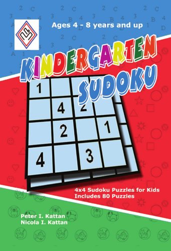 kindergarten sudoku 4x4 sudoku puzzles for kids