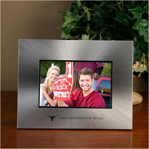 Texas Longhorns 4″ x 6″ Silver Picture Frame