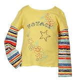 Little Girls Fall Clothing YELLOW VOYAGE Long Sleeve Top FLAPDOODLES Girl 4-6X
