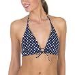 Mossimo&reg; Halter Navy Dot Blue