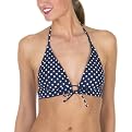 Mossimo&reg; Halter Navy Dot Blue