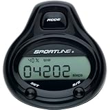 Sportline Step & Distance Pedometer, Dual Function