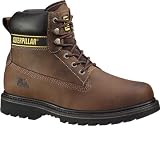 Caterpillar Men's Holton Dark Brown Steel Toe Boot # P89706 at Caterpillar