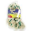 Booda Fresh N Floss 3 Knot Tug Rope Dog Toy, Medium, Spearmint