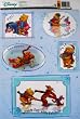 Disney Winnie The Pooh & friends Large static Cling Decorative Sticker Set
