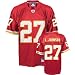 Larry Johnson #27 Kansas City Chiefs Youth NFL Replica Player Jersey (Team Color) (Small)