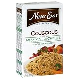Near East Broccoli & Cheese Couscous Mix, 5.4-Ounce Boxes (Pack of 12)