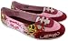 Ed Hardy Eye Candy Womens Red Ballerina Flats Shoes Trainers