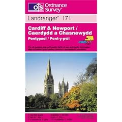 Cardiff and Newport, Pontypool (Landranger Maps)