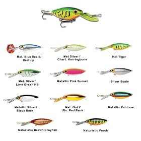 Storm Original Series Hot 'N Tot Lures Color: Met Pink Sunset (150); Size: 3/16 oz.