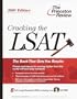 Cracking the LSAT with CD-ROM, 2001 Edition (Cracking the Lsat With Sample Tests on DVD)