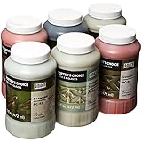 Amaco 39219X Potters Choice Glazes, 1 pint Capacity, Assorted Colors