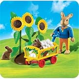 Eigenschaften Playmobil 4453 / Playmobil 4453 - Osterhäschen mit Leiterwagen