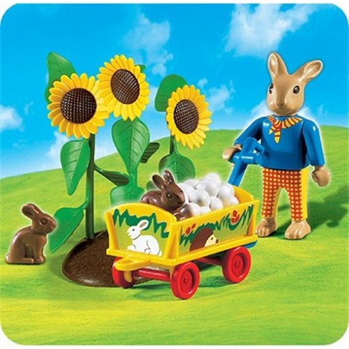 Childrens Toyshop  Spielwaren : Playmobil 4453 - Osterhäschen mit Leiterwagen