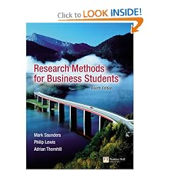 Research Methods for Business Students (4th Edition)