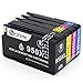 Sotek 4 Pack High Capacity Replacement for HP 950XL HP 951XL Ink Cartridge Compatible With HP Officejet PRO 8600 8610 8615 8620 8625 8630 8640 8660 251dw 271dw