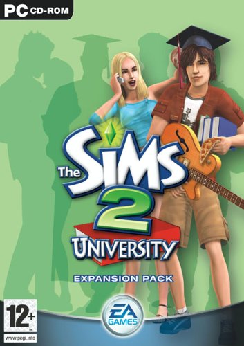 Childrens Toyshop  Video Games : The Sims 2: University Expansion Pack (PC CD)