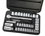 Fuller Tool 537-2341 41 Piece 1/4-Inch and 3/8-Inch Drive Standard and Metric Socket Set