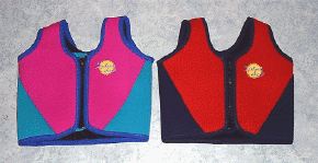 Childrens Toyshop  Toys : Float Jacket with adjustable buoyancy: Pink & Turquoise, 6 to 10 years