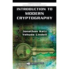 Introduction to Modern Cryptography (Chapman & Hall/Crc Cryptography and Network Security Series)