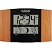 La Crosse Technology WS-8117U-IT-OAK Atomic Wall Clock with Outdoor Temperature