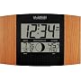 La Crosse Technology WS-8117U-IT-OAK Atomic Wall Clock with Outdoor Temperature