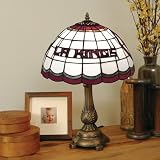 Los Angeles Kings Stained Glass Table Lamp
