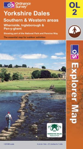 Yorkshire Dales: Southern and Western Areas (Explorer Maps): Southern and Western Areas (Explorer Maps) (OS Explorer Map)
