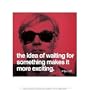 Waiting Art Poster Print by Andy Warhol, 11x14