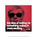 Waiting Art Poster Print by Andy Warhol, 11x14
