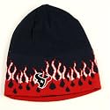 Houston Texans Flame Beanie