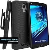 Encased EN1240/T Motorola Combo Case with ClikLock Belt Clip Holster for Verizon XT1585 - Droid Turbo 2