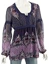 EDC by ESPRIT chiffon tunica X40318 Damen Bluse