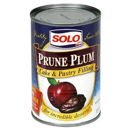Solo Prune Pie Filling ~ 6 Pack by Solo