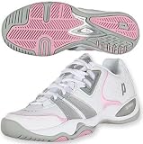Prince T10 Tennis Shoes (Womens) White/Pink