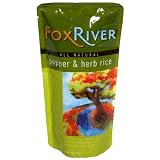 Fox River Pepper & Herb Rice, 8-Ounce Pouches (Pack of 6)