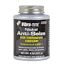 Vibra-TITE 9072 Nickel Anti-Seize Lubricant Compound, 8 oz Jar with Brush