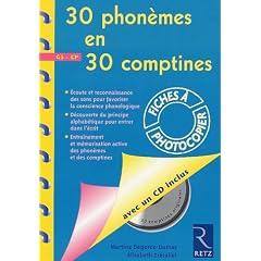 30 Phon�mes en 30 Comptines GS-CP (1CD audio)