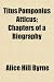 Titus Pomponius Atticus; Chapters of a Biography at Amazon Books: 51Z9SAjpwTL._SL75_