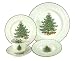 Original Christmas Tree Dickens Embossed 20-Piece Dinnerware Set, Service for 4