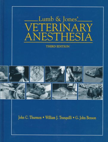 lumb  jones veterinary anesthesia