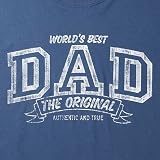 Buy : Vintage Look Worlds Best Dad T-Shirt