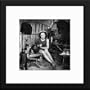 Maureen O'sullivan Custom Framed And Matted B&W Photo (Tarzan and His Mate) Total Size: 20x20 Inches