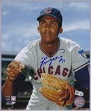 FERGIE JENKINS CHICAGO CUBS SIGNED AUTOGRAPHED 8X10 PHOTOGRAPH COA JSA CERTIFIED