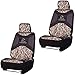 Ducks Unlimited Max-4 Brand Camo Logo Infinity Camouflage Version 2.0 Auto Car Truck SUV Vehicle Universal-Fit Safe Seam Seat Airbag Compatible Low Back Bucket Seat Cover with Head Rest Cover - Pair