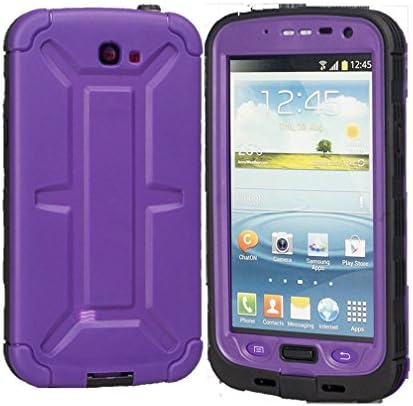 Waterproof Shockproof Dirt Dust Proof Case Cover For Samsung Galaxy Note 2 N7100(purple)