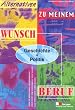 Alternativen zu meinem Wunschberuf, Geschichte + Politik