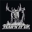 Upstream Images Tear'n It Up Silver Widow Decal
